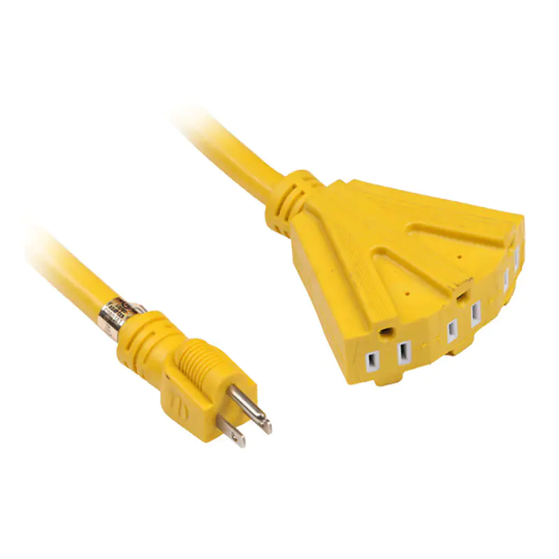 Produžni kabel američke utičnice za teške uvjete rada s 3 utičnice FP-674, FP-678