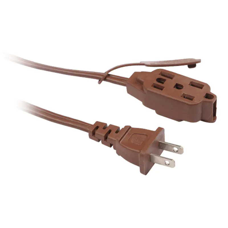 12v američki standardni Spt kućanski produžni kabel s dvokrakim utikačem i višestrukim utičnicama FP-690, FP-691, FP-692, FP-693, FP-688, FP-689